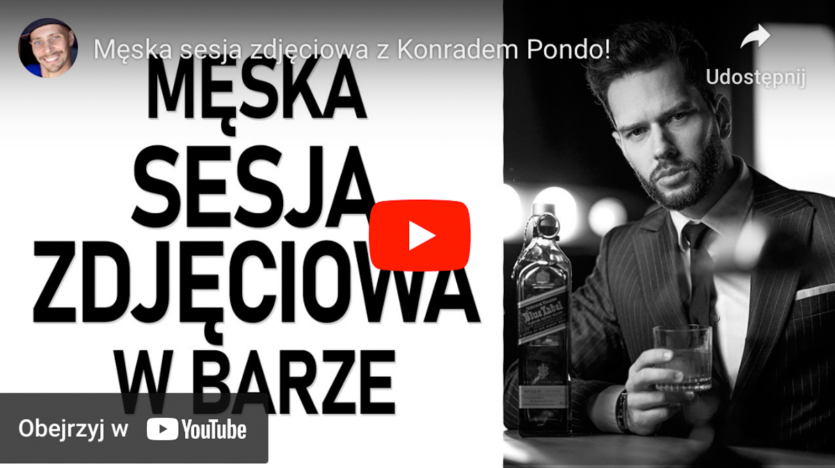 męska sesja zdjęciowa w barze Kraków Michał Treuter Konrad Pondo